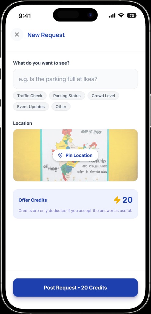 Create a new request